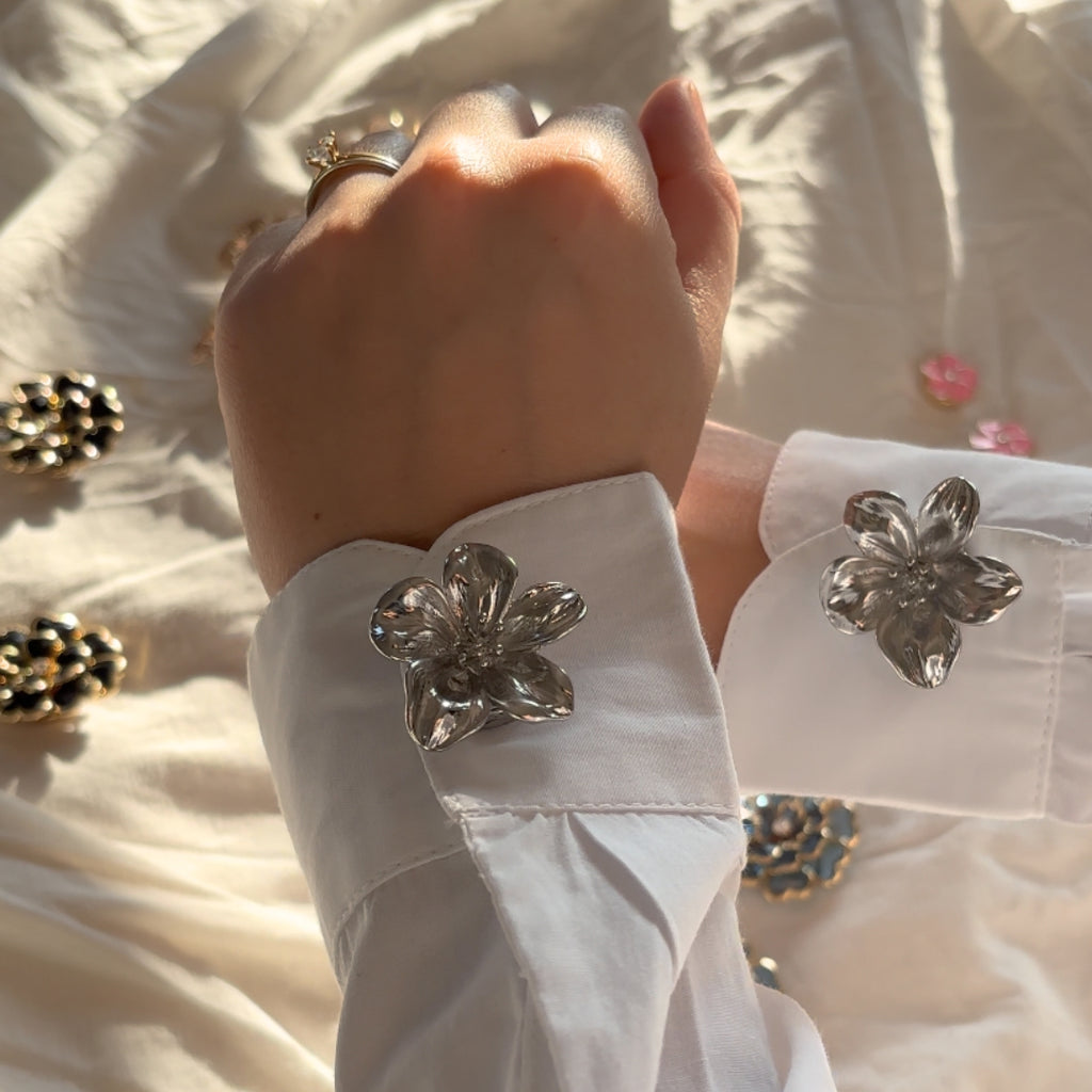 Bijoux de bouton | Musa Auréa - 1 paire